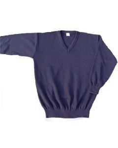 Pullover V-hals Blauw
