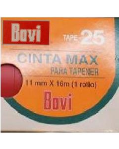 ds.PVC Bovi Tape a 10 rol.0,25  Rood
