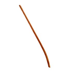 Batssteel 130 cm half gebogen met knopsteel