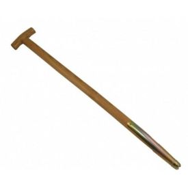Mestvorksteel met veerbus E-kruk 90 cm