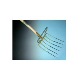 Bladvork met beugel knopsteel 135 cm