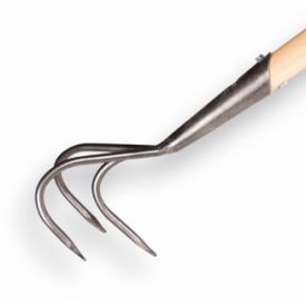 Krabber (cultivator) 3 tanden zonder steel  9 cm.