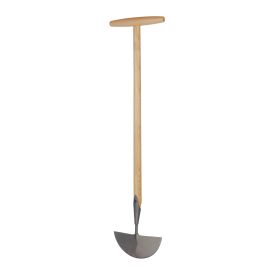 Kantensteker gesmeed met houten steel