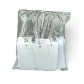 Hangetiketten plastic 12x5 Wit zak a 250 stuks
