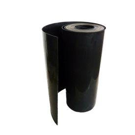 Rol wortelbegrenzer zwart dikte 1,5mm hoogte 60 cm lengte 50 meter