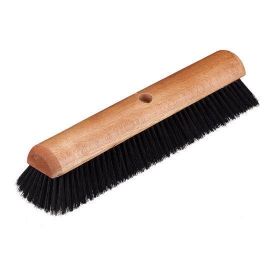 Kamerveger zwart haar vulling 50 cm
