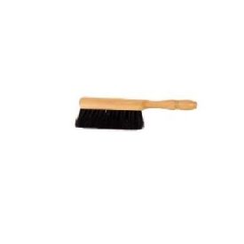 Handstoffer zwart haar vulling 29 cm