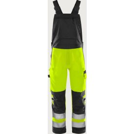 Fristads Amerikaanse Overall 1030 Klasse 2 maat 44 Fluor Geel/Zwart