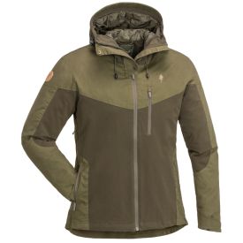 Pinewood Dames Jacket Finnveden Hybrid Extreme 3300 maat XXL Olijfgroen/Donker Olijfgroen