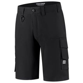 Tricorp Korte Broek Redefined Stretch 60 graden wasbaar Maat 42 Zwart