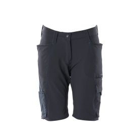 Mascot Dames Korte Broek Accelerate Stretch Maat 34 Navyblauw
