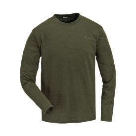 Pinewood T-shirt Lange mouw 7447 2-pack maat 5XL Groen