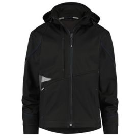 Dassy Softshell Gravity maat M Zwart/Antraciet