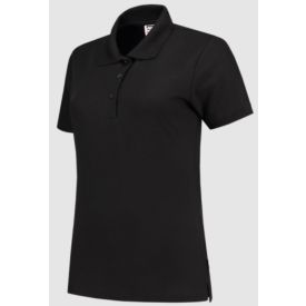 Tricorp Poloshirt Fitted Dames maat 5XL Zwart