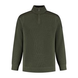 Amazone premium Schipperstrui grof gebreid maat XS Legergroen