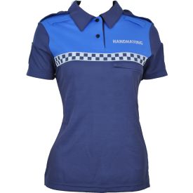 Polo BOA VNG Dames korte mouw maat XXL Navyblauw/Royalblauw