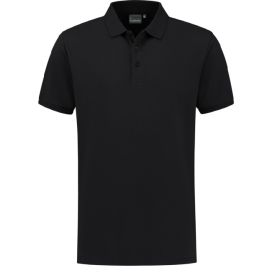 Santino Poloshirt Mika 100% bio-katoen maat S Zwart