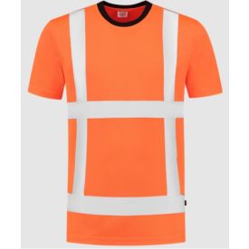 Tricorp T-shrt RWS Birdseye Klasse 2 maat 8XL Fluor Oranje
