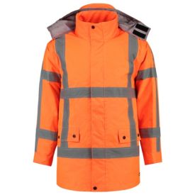 Tricorp Parka RWS Klasse 3 maat XS Fluor Oranje