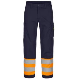 Tranemo Werkbroek 4324 Klasse 1 maat 56 lengte maat Navyblauw/Fluor Oranje