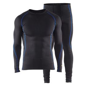 Blaklader Onderkledingset Light 6810 maat 4XL Zwart/Korenblauw