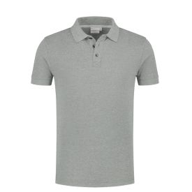 Santino Poloshirt Max modern fit maat XS Grijsmélé