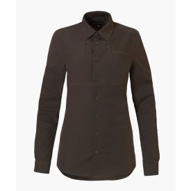 Rovince Dames Blouse Savanna Stretch Anti-teek maat 46 Groen