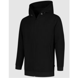 Tricorp Sweatvest Capuchon 60 graden wasbaar maat 5XL Zwart