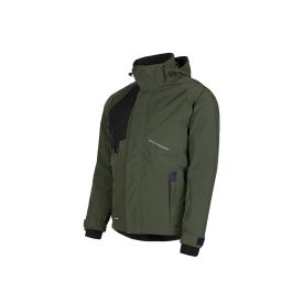 SYNQ Winterjas QOLD Maat XS Donkergroen/Zwart