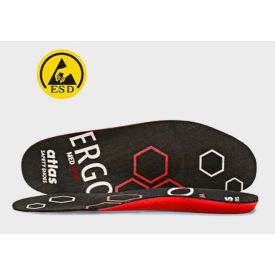 Atlas Inlegzool Ergo-Med high maat 36 Rood