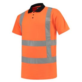 Tricorp Poloshirt RWS Birdseye Klasse 2 maat 5XL Fluor Oranje