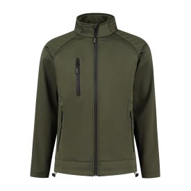 Amazone Softshell Circulair maat 4XL Donkergroen