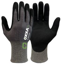 Oxxa handschoen E-Mission Cut C 52-700 maat 07 Zwart/Grijs