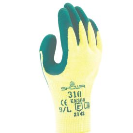 Showa handschoen 310 maat 07 / S Groen/Geel