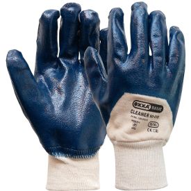 Oxxa handschoen Cleaner 50-010 met manchet maat 09 Blauw/Wit
