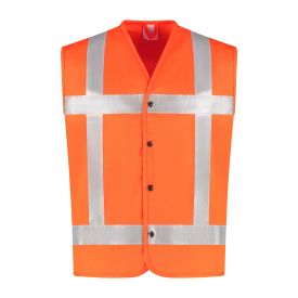 Amazone Veiligheidsvest RWS verstelbaar Klasse 3 maat 3XL Fluor Oranje