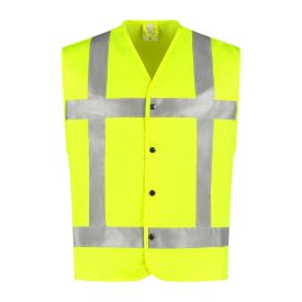 Amazone Veiligheidsvest RWS verstelbaar Klasse 3 maat 3XL Fluor Geel